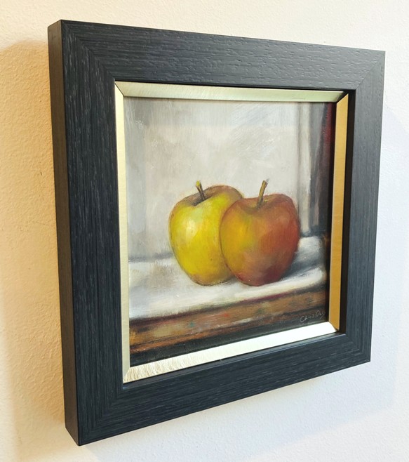 'Two Apples' by artist Chris Daly